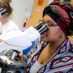 Woman In Science Lab2